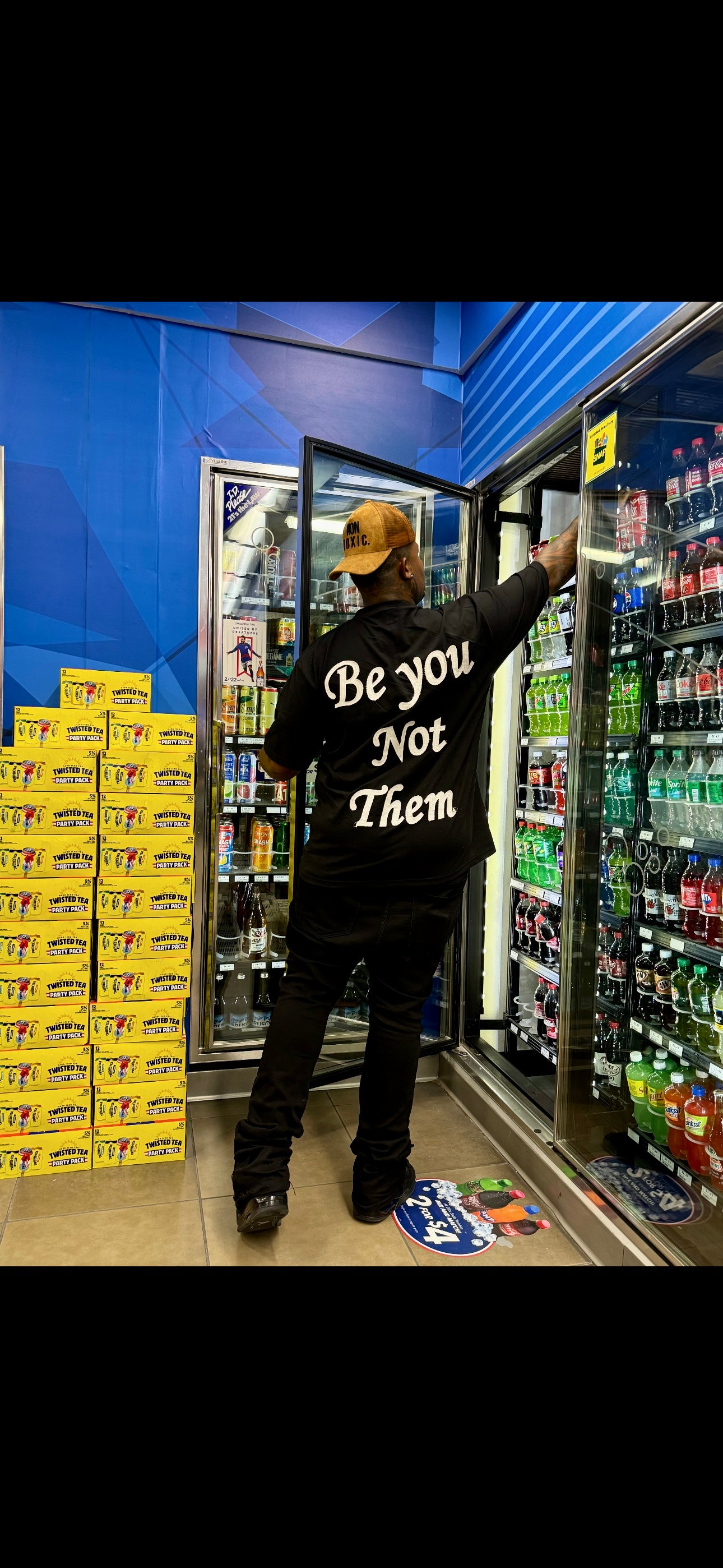 “BE YOU, NOT THEM”