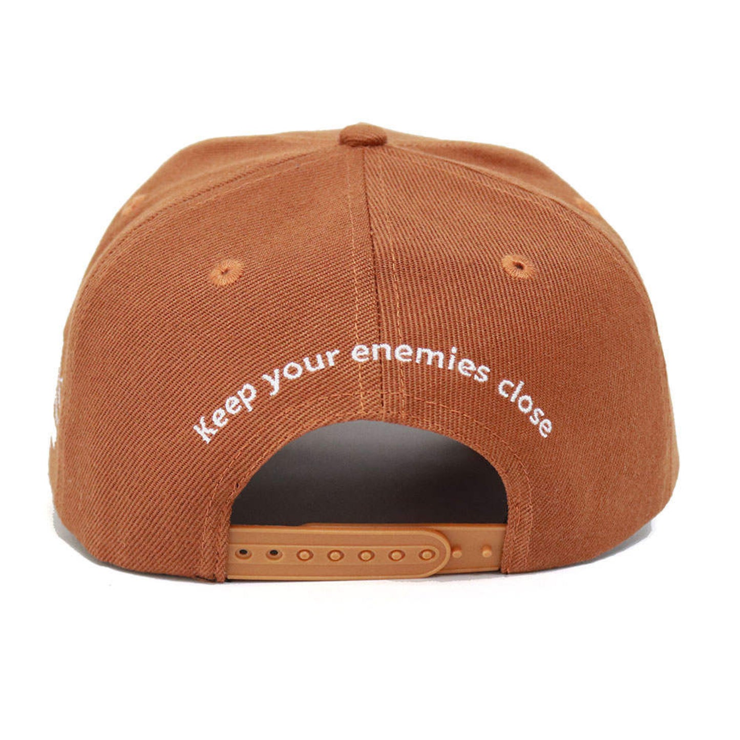 'BROWN "NY" SNAKE SNAPBACK