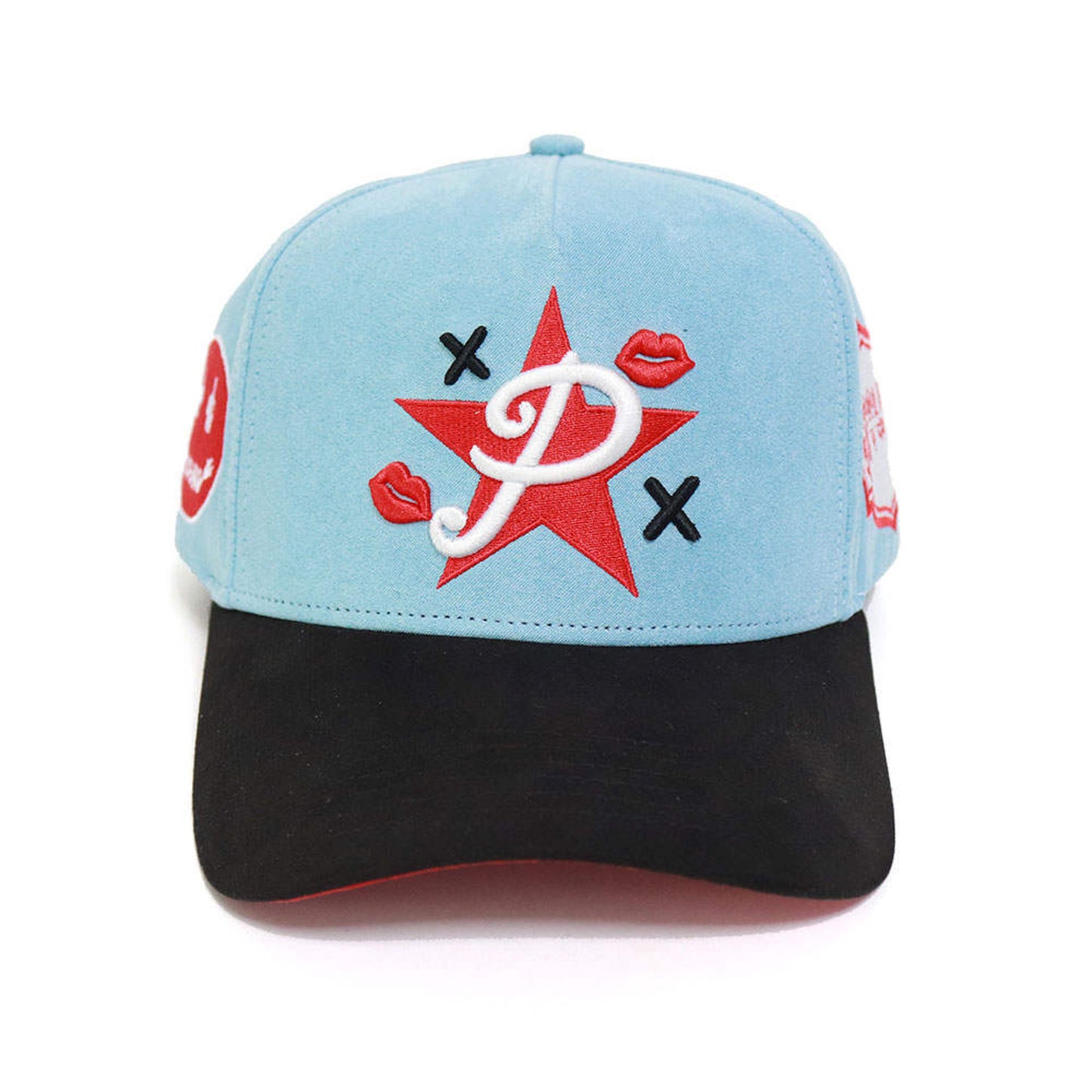 "SUEDE BLUE "P" SNAPBACK