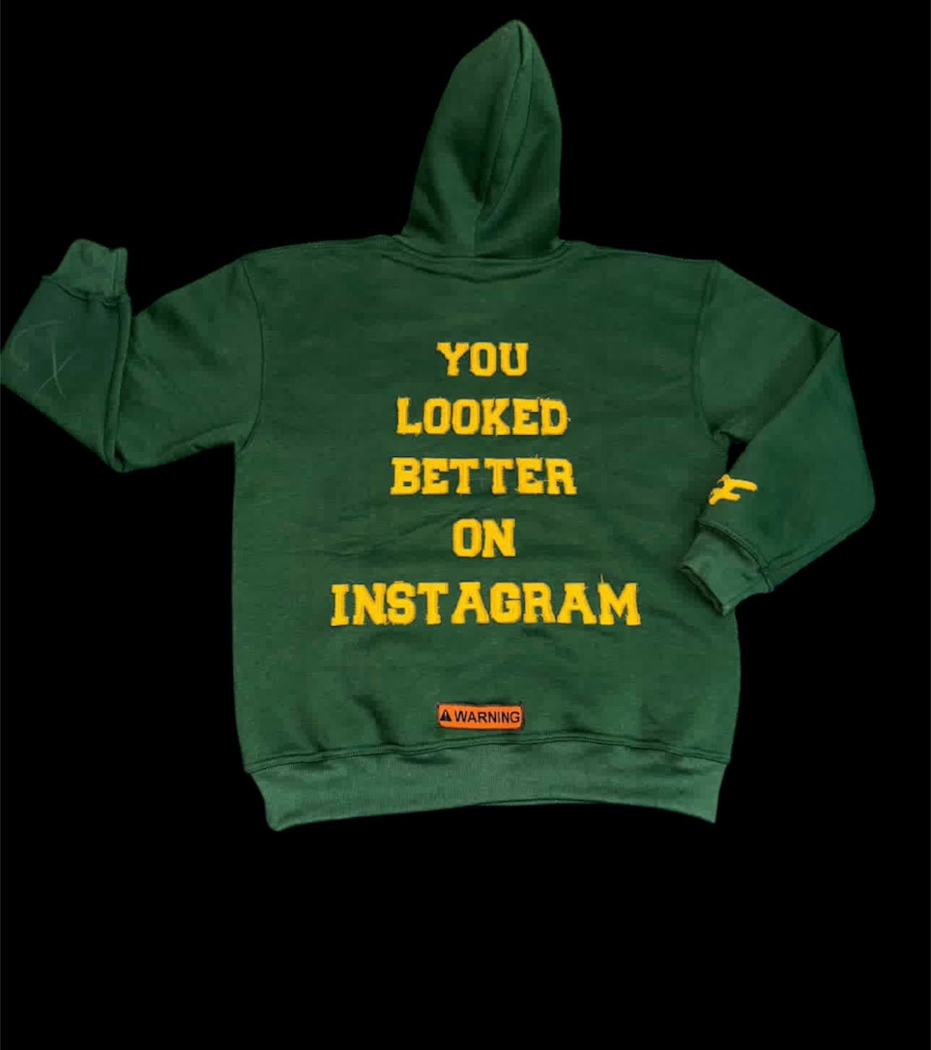 You looked better on instagram